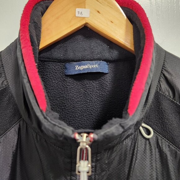 Zegna Sport fleece and nylon jacket - Picture 3 of 11